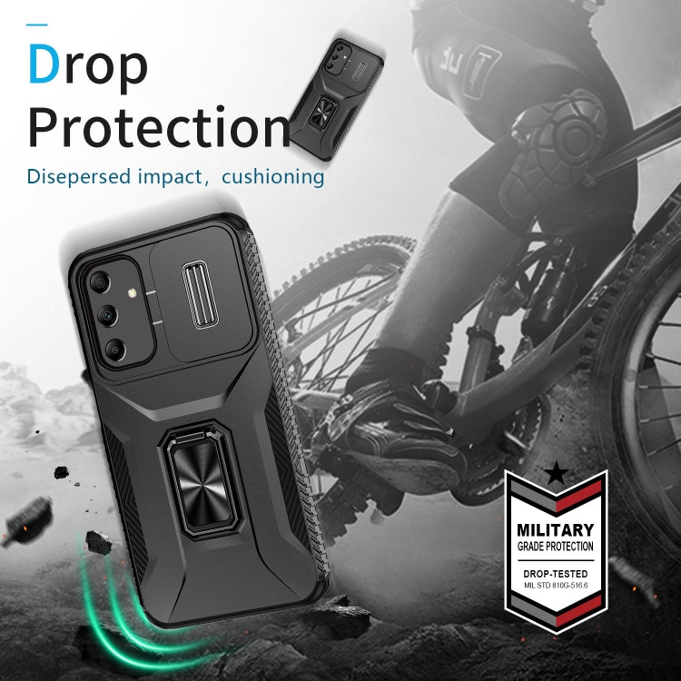 For Samsung Galaxy A25 5G Sliding Camshield Holder Phone Case