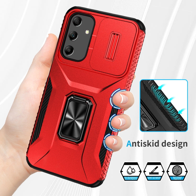 For Samsung Galaxy A25 5G Sliding Camshield Holder Phone Case
