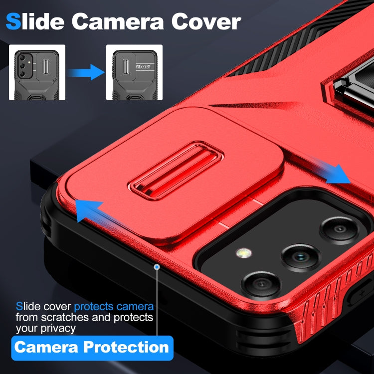 For Samsung Galaxy A25 5G Sliding Camshield Holder Phone Case