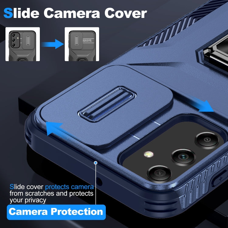 For Samsung Galaxy A25 5G Sliding Camshield Holder Phone Case