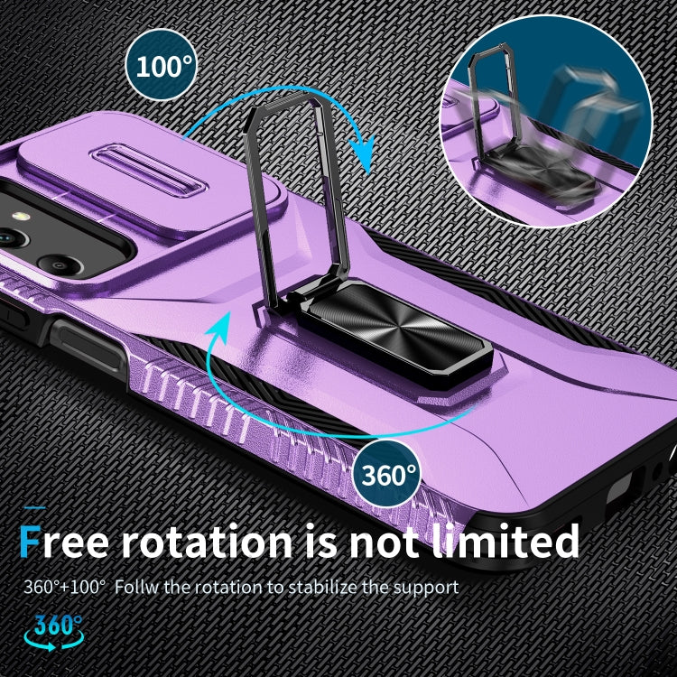 For Samsung Galaxy A25 5G Sliding Camshield Holder Phone Case