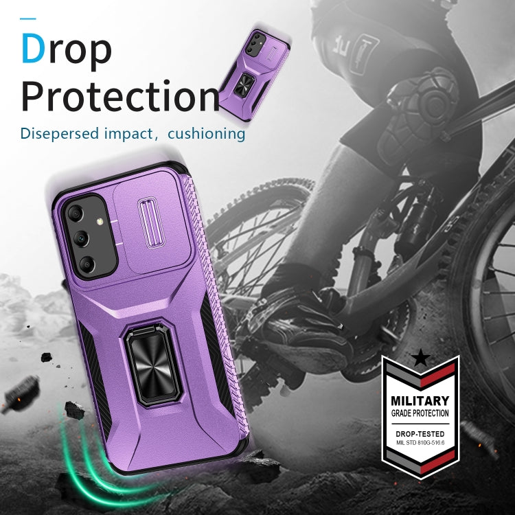 For Samsung Galaxy A25 5G Sliding Camshield Holder Phone Case