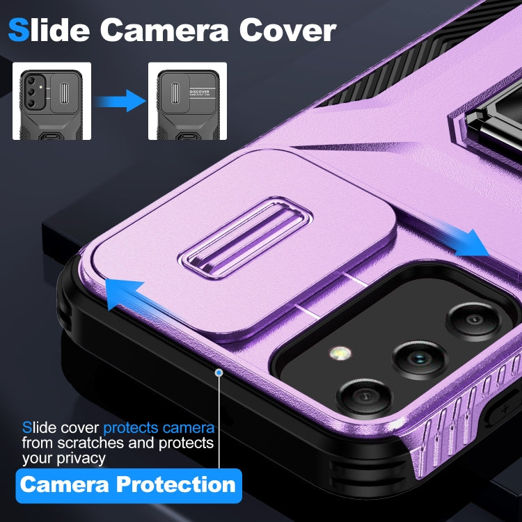 For Samsung Galaxy A25 5G Sliding Camshield Holder Phone Case