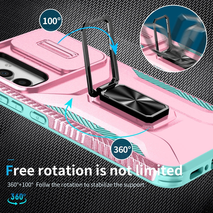 For Samsung Galaxy A34 5G Sliding Camshield Holder Phone Case