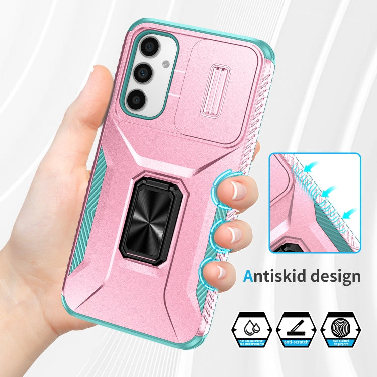 For Samsung Galaxy A34 5G Sliding Camshield Holder Phone Case