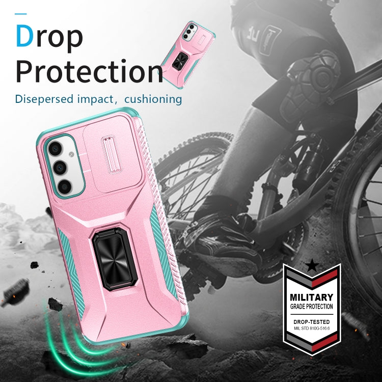 For Samsung Galaxy A34 5G Sliding Camshield Holder Phone Case