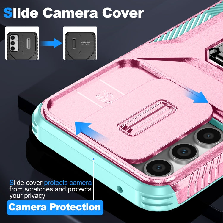 For Samsung Galaxy A34 5G Sliding Camshield Holder Phone Case