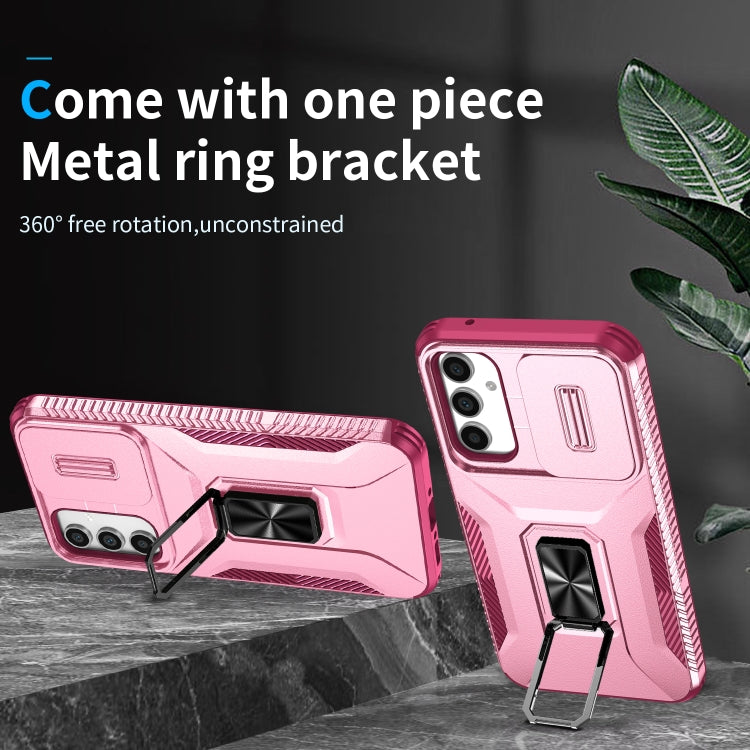 For Samsung Galaxy A34 5G Sliding Camshield Holder Phone Case