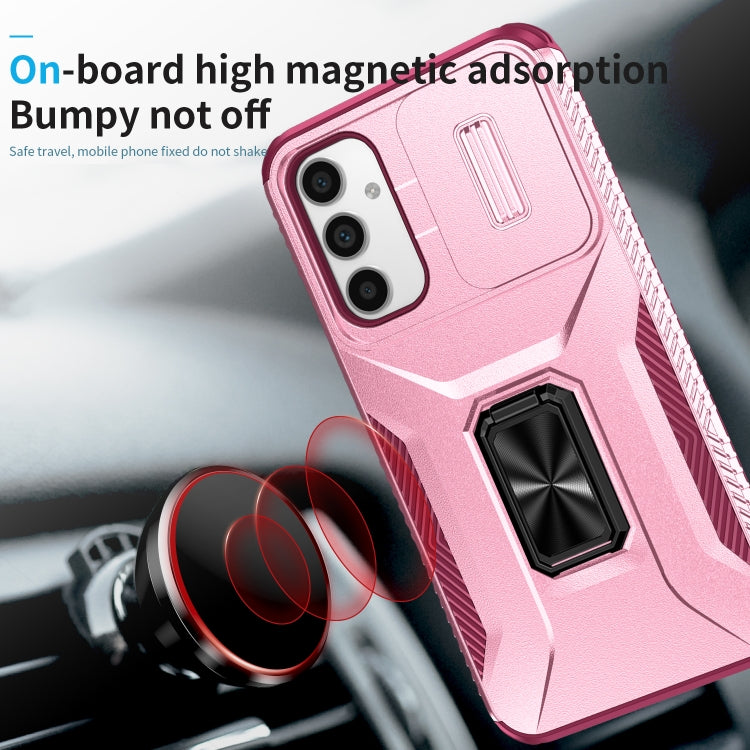 For Samsung Galaxy A34 5G Sliding Camshield Holder Phone Case