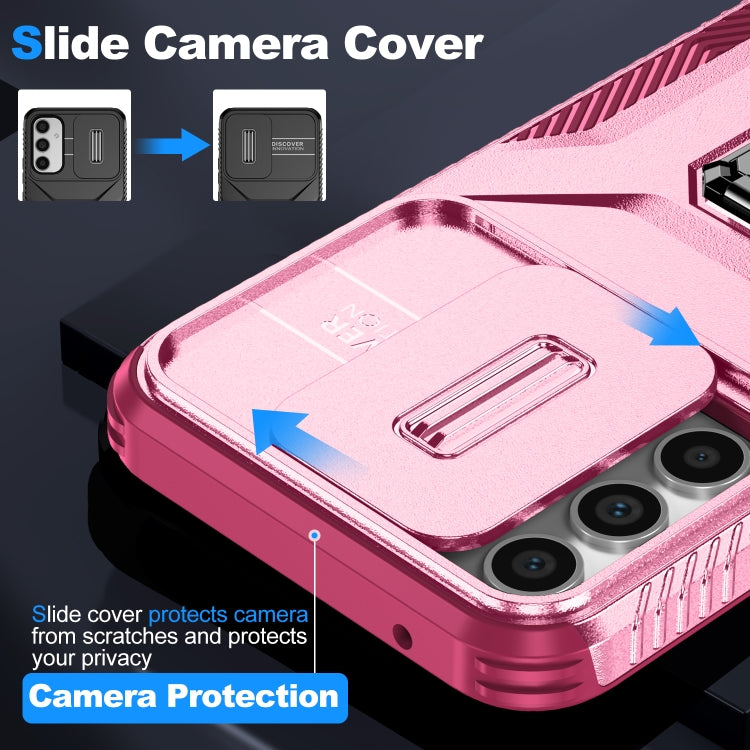 For Samsung Galaxy A34 5G Sliding Camshield Holder Phone Case