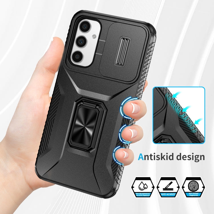 For Samsung Galaxy A34 5G Sliding Camshield Holder Phone Case