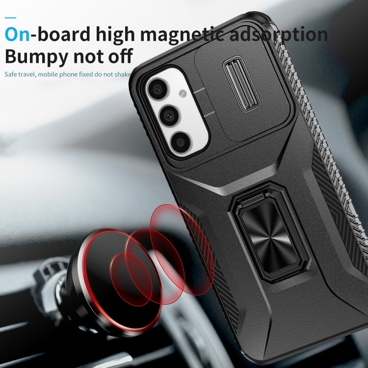 For Samsung Galaxy A34 5G Sliding Camshield Holder Phone Case