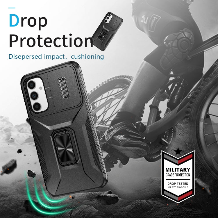 For Samsung Galaxy A34 5G Sliding Camshield Holder Phone Case