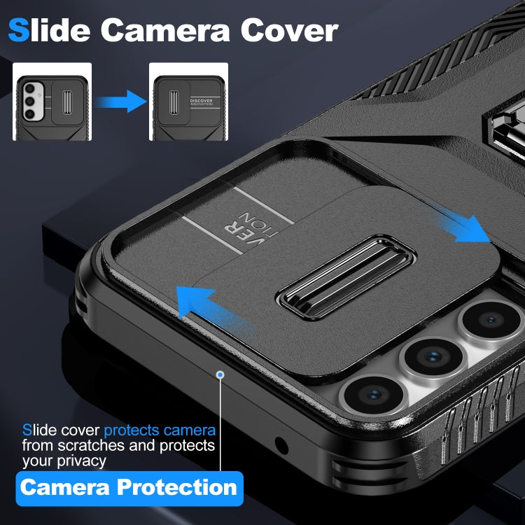 For Samsung Galaxy A34 5G Sliding Camshield Holder Phone Case
