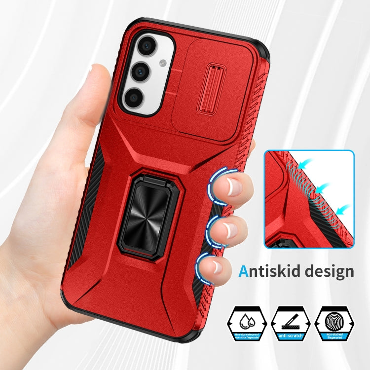 For Samsung Galaxy A34 5G Sliding Camshield Holder Phone Case