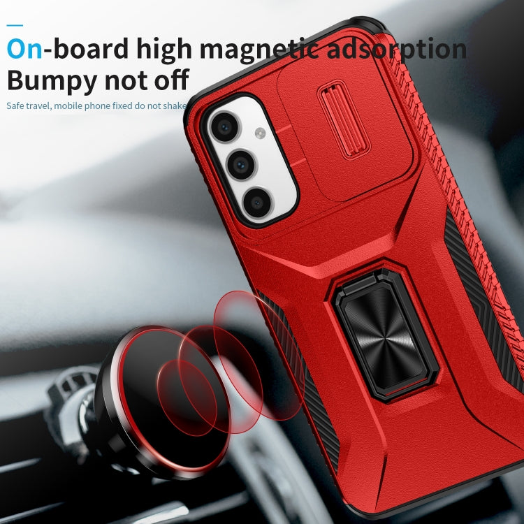 For Samsung Galaxy A34 5G Sliding Camshield Holder Phone Case