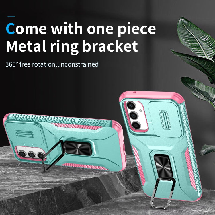 For Samsung Galaxy A34 5G Sliding Camshield Holder Phone Case