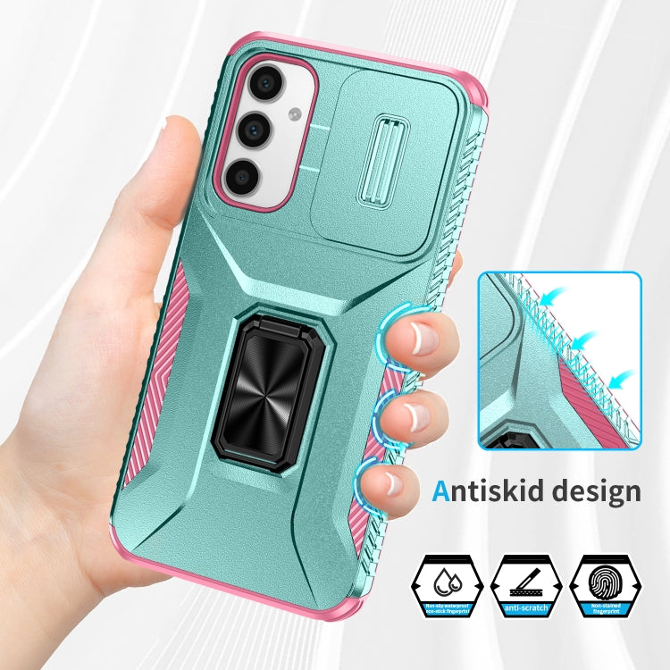 For Samsung Galaxy A34 5G Sliding Camshield Holder Phone Case