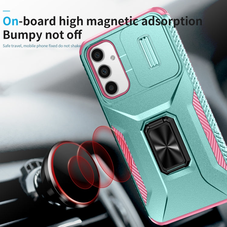 For Samsung Galaxy A34 5G Sliding Camshield Holder Phone Case