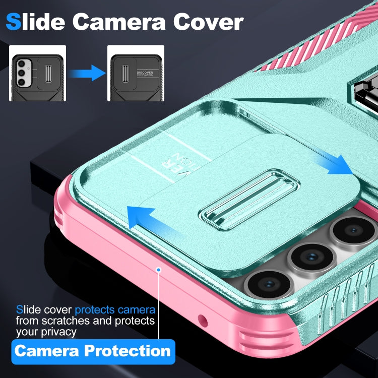 For Samsung Galaxy A34 5G Sliding Camshield Holder Phone Case