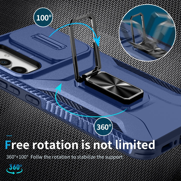 For Samsung Galaxy A34 5G Sliding Camshield Holder Phone Case