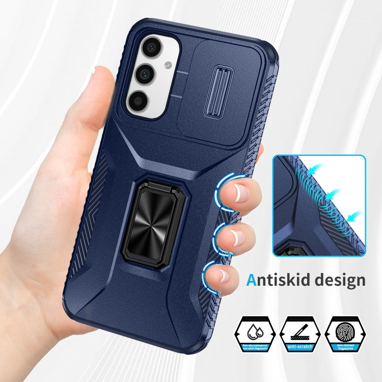 For Samsung Galaxy A34 5G Sliding Camshield Holder Phone Case