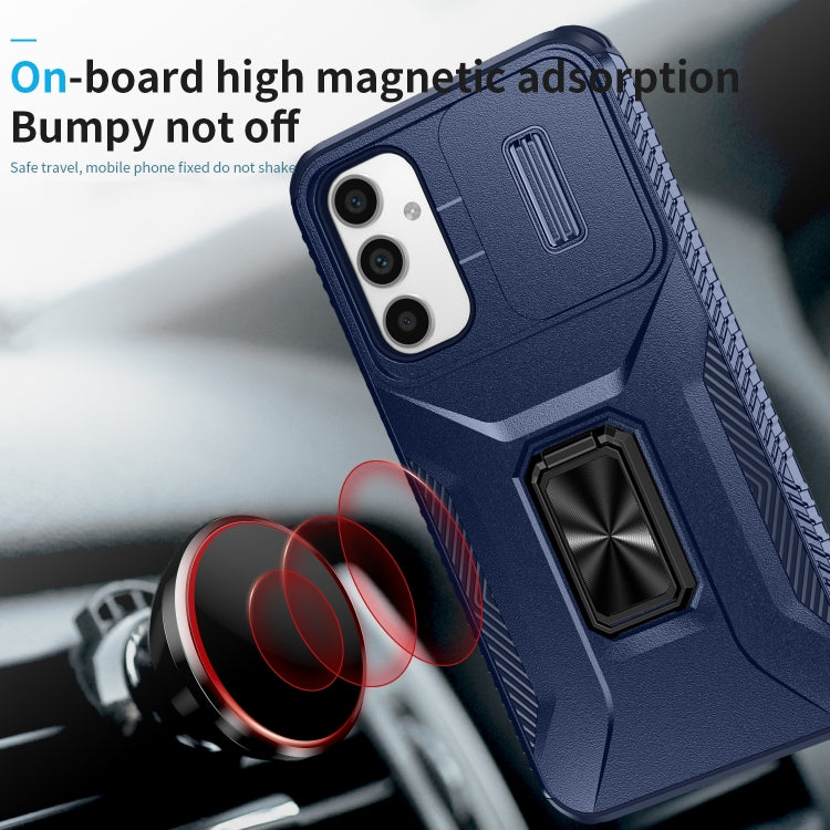 For Samsung Galaxy A34 5G Sliding Camshield Holder Phone Case