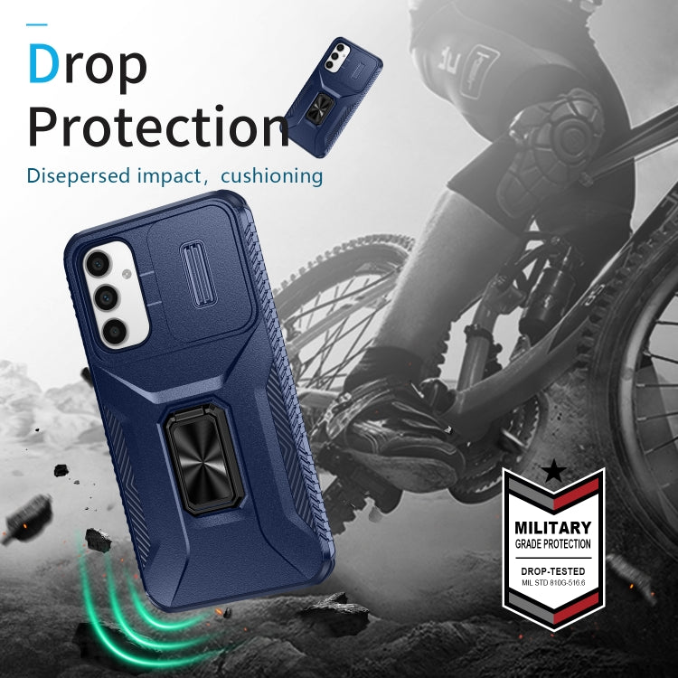 For Samsung Galaxy A34 5G Sliding Camshield Holder Phone Case