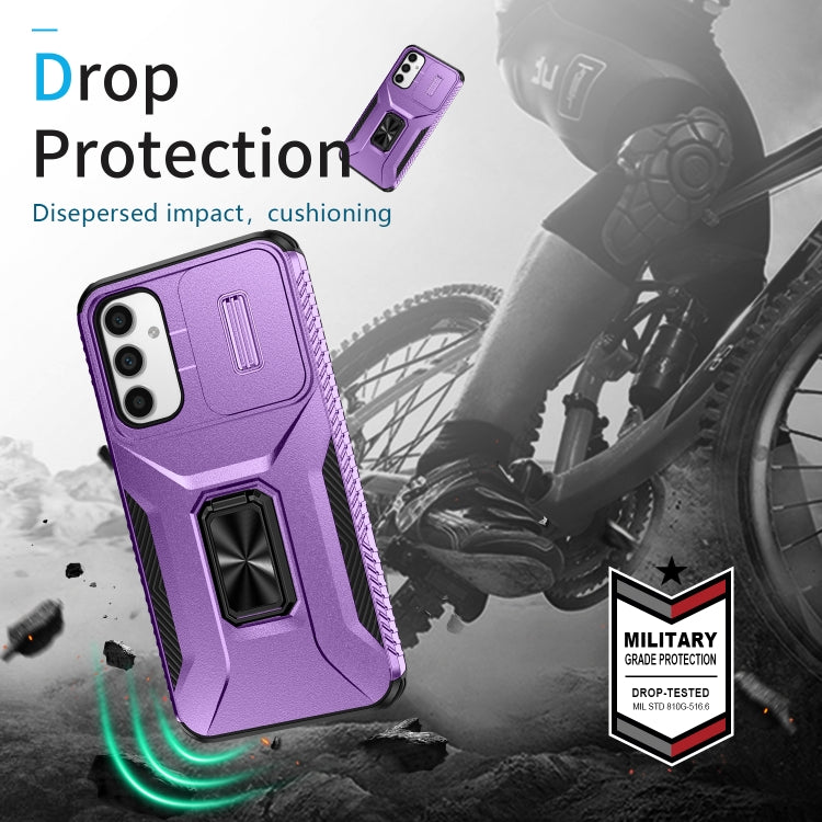 For Samsung Galaxy A34 5G Sliding Camshield Holder Phone Case