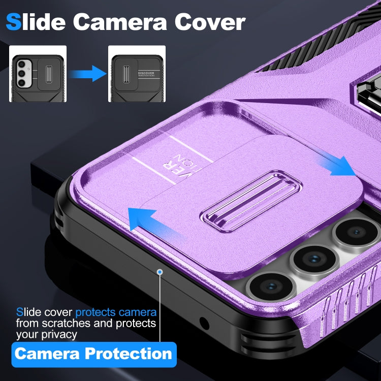 For Samsung Galaxy A34 5G Sliding Camshield Holder Phone Case