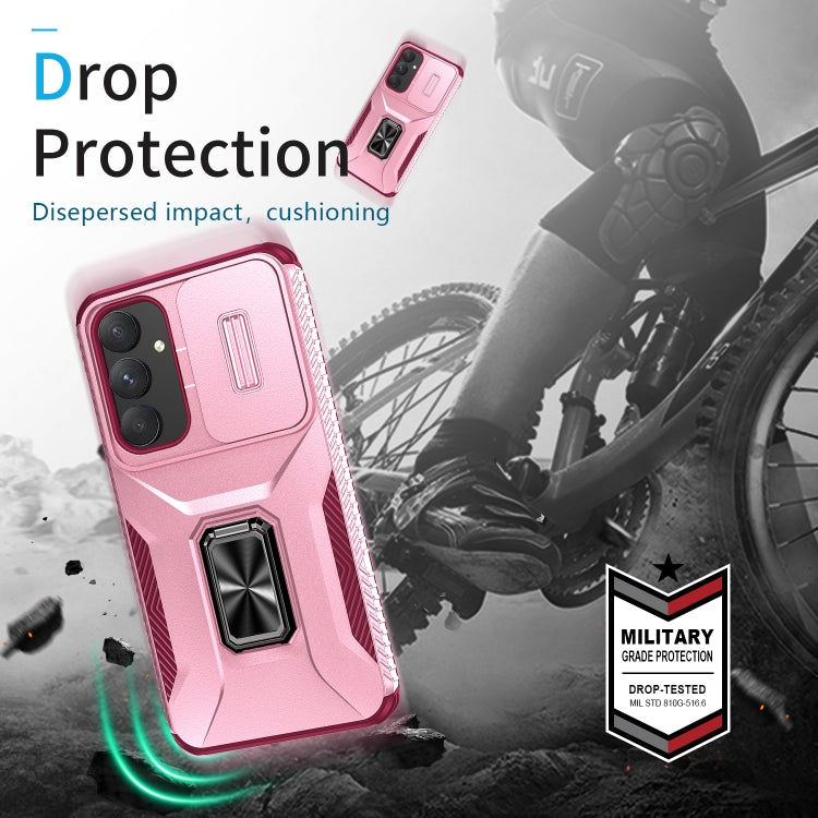 For Samsung Galaxy A35 5G Sliding Camshield Holder Phone Case