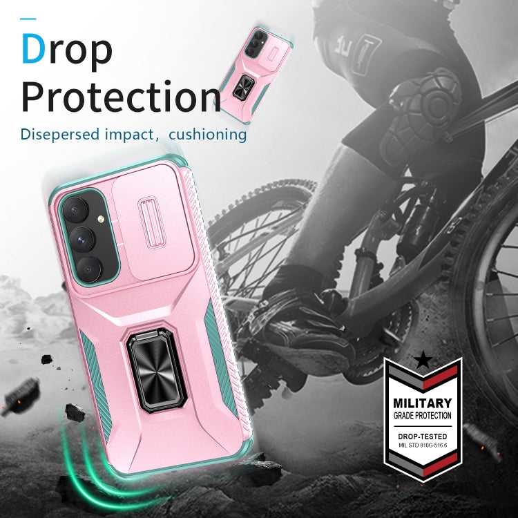 For Samsung Galaxy A35 5G Sliding Camshield Holder Phone Case