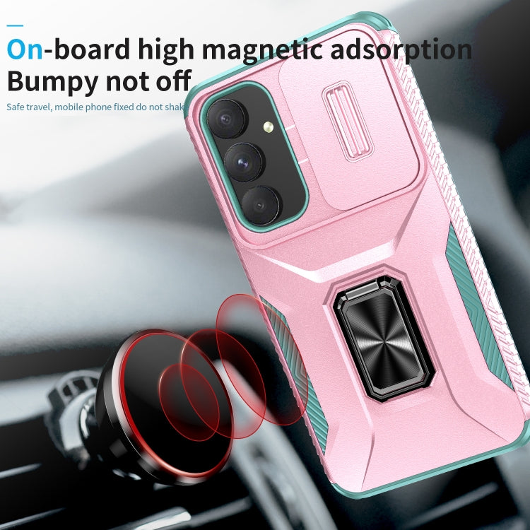 For Samsung Galaxy A35 5G Sliding Camshield Holder Phone Case