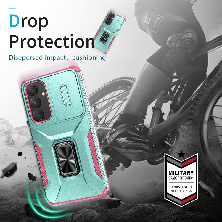 For Samsung Galaxy A35 5G Sliding Camshield Holder Phone Case