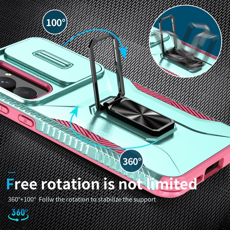 For Samsung Galaxy A35 5G Sliding Camshield Holder Phone Case