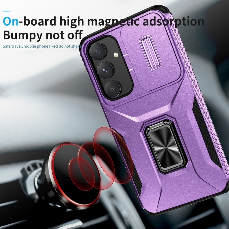 For Samsung Galaxy A35 5G Sliding Camshield Holder Phone Case