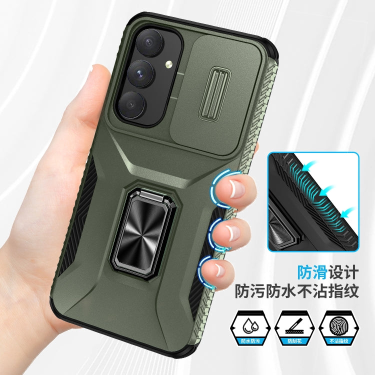 For Samsung Galaxy A55 5G Sliding Camshield Holder Phone Case