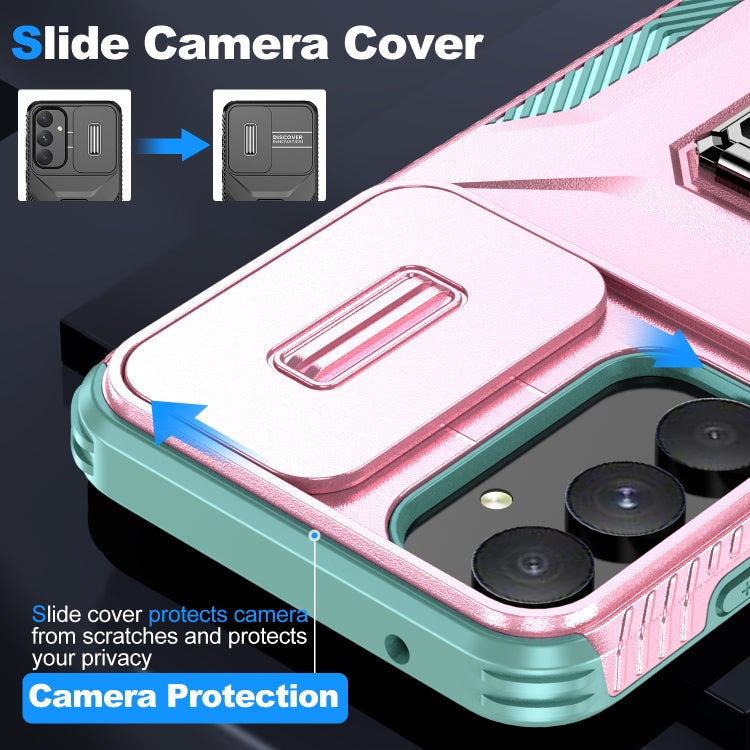 For Samsung Galaxy A55 5G Sliding Camshield Holder Phone Case