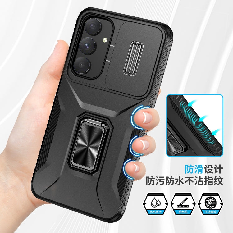 For Samsung Galaxy A55 5G Sliding Camshield Holder Phone Case