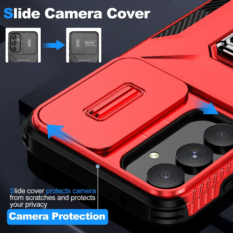 For Samsung Galaxy A55 5G Sliding Camshield Holder Phone Case