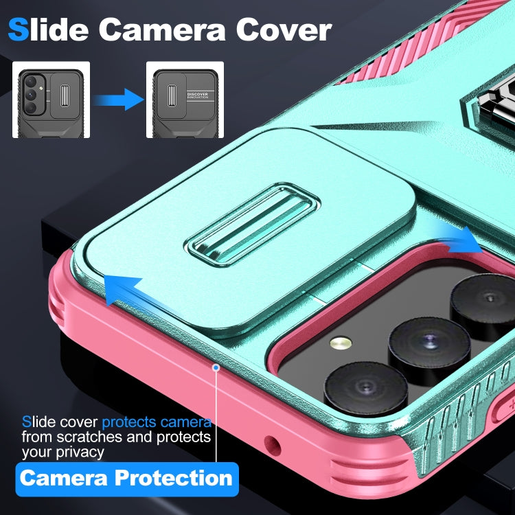 For Samsung Galaxy A55 5G Sliding Camshield Holder Phone Case