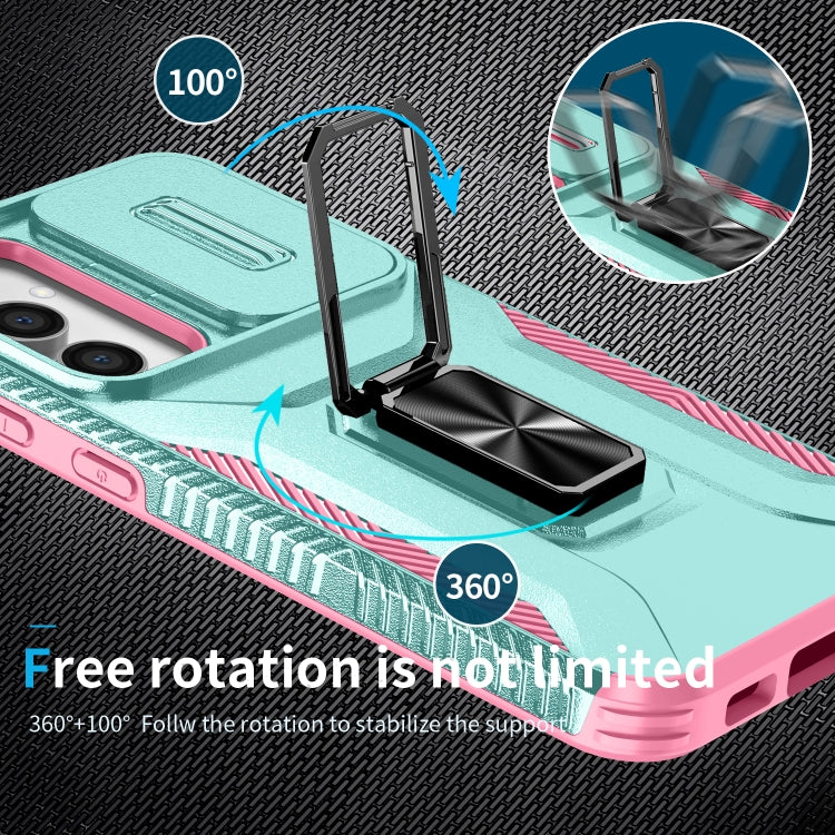 For Samsung Galaxy S23 FE 5G Sliding Camshield Holder Phone Case
