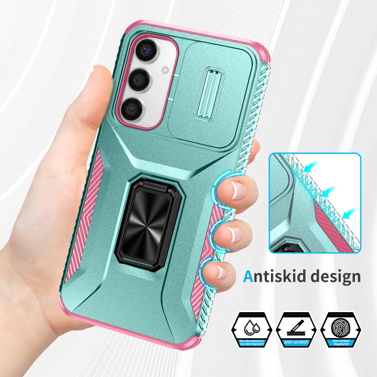 For Samsung Galaxy S23 FE 5G Sliding Camshield Holder Phone Case