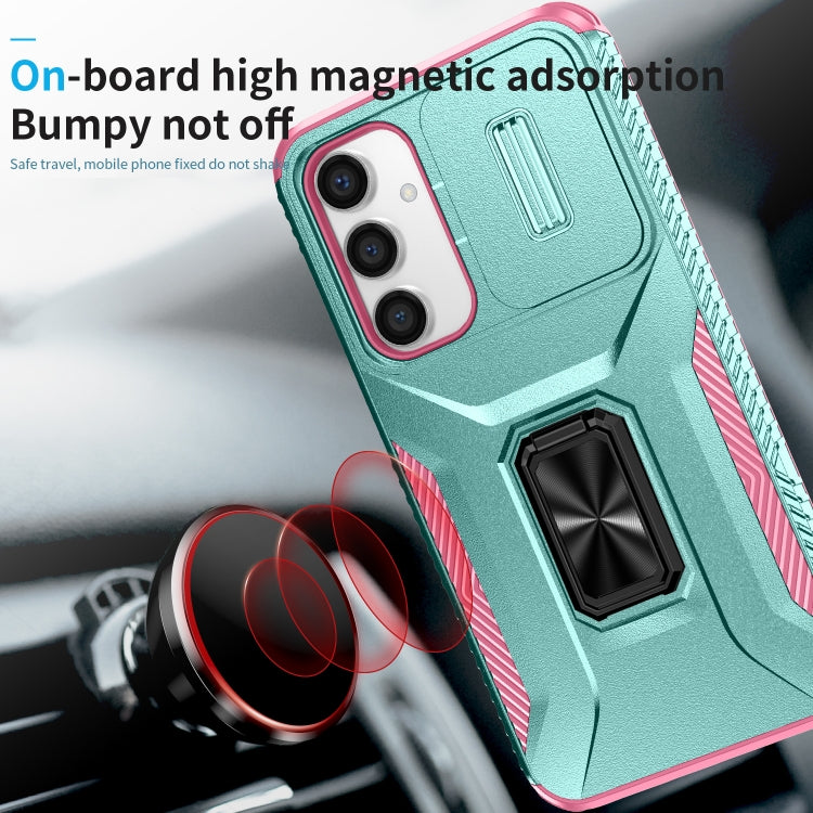 For Samsung Galaxy S23 FE 5G Sliding Camshield Holder Phone Case
