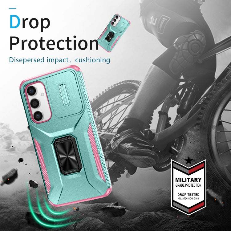 For Samsung Galaxy S23 FE 5G Sliding Camshield Holder Phone Case