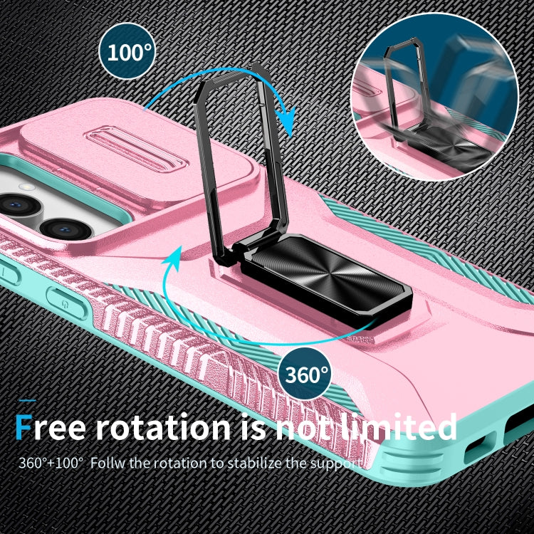 For Samsung Galaxy S23 FE 5G Sliding Camshield Holder Phone Case