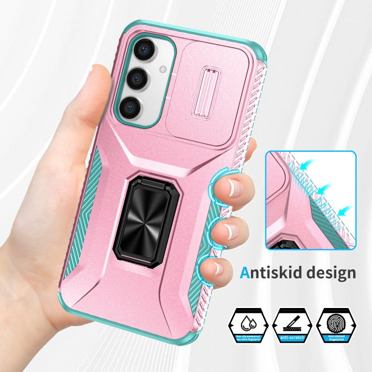 For Samsung Galaxy S23 FE 5G Sliding Camshield Holder Phone Case