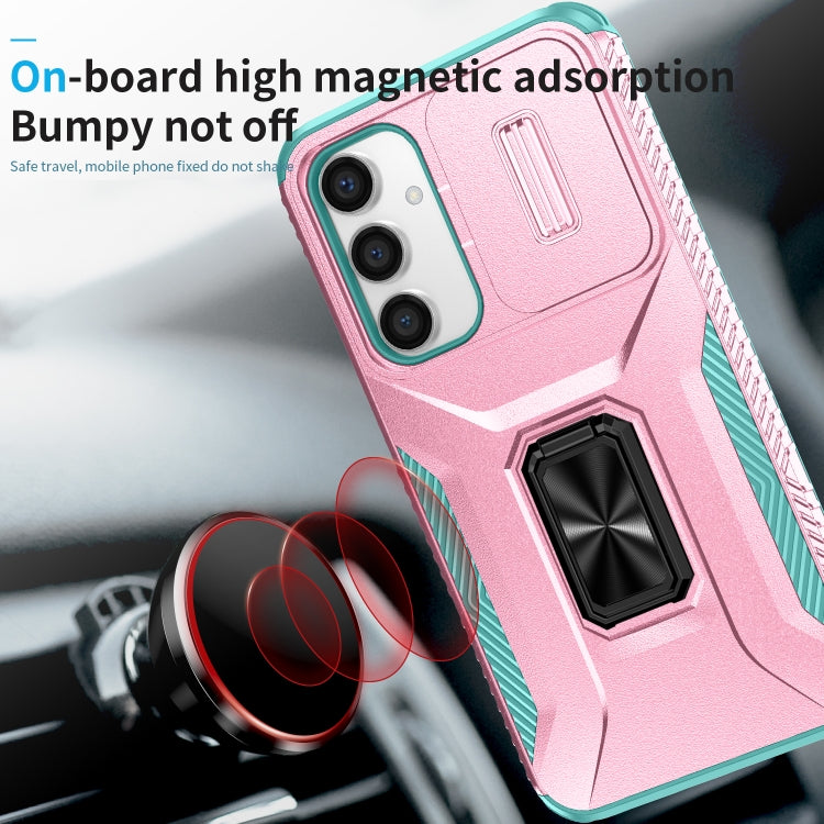 For Samsung Galaxy S23 FE 5G Sliding Camshield Holder Phone Case