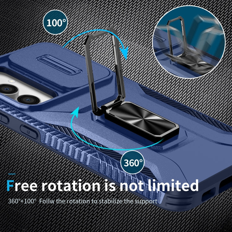 For Samsung Galaxy S23 FE 5G Sliding Camshield Holder Phone Case