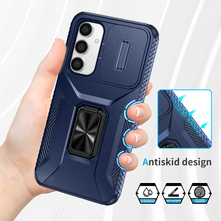 For Samsung Galaxy S23 FE 5G Sliding Camshield Holder Phone Case